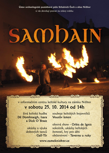 Samhain 2014 Nižbor Plakát Samhain 2014 Nižbor